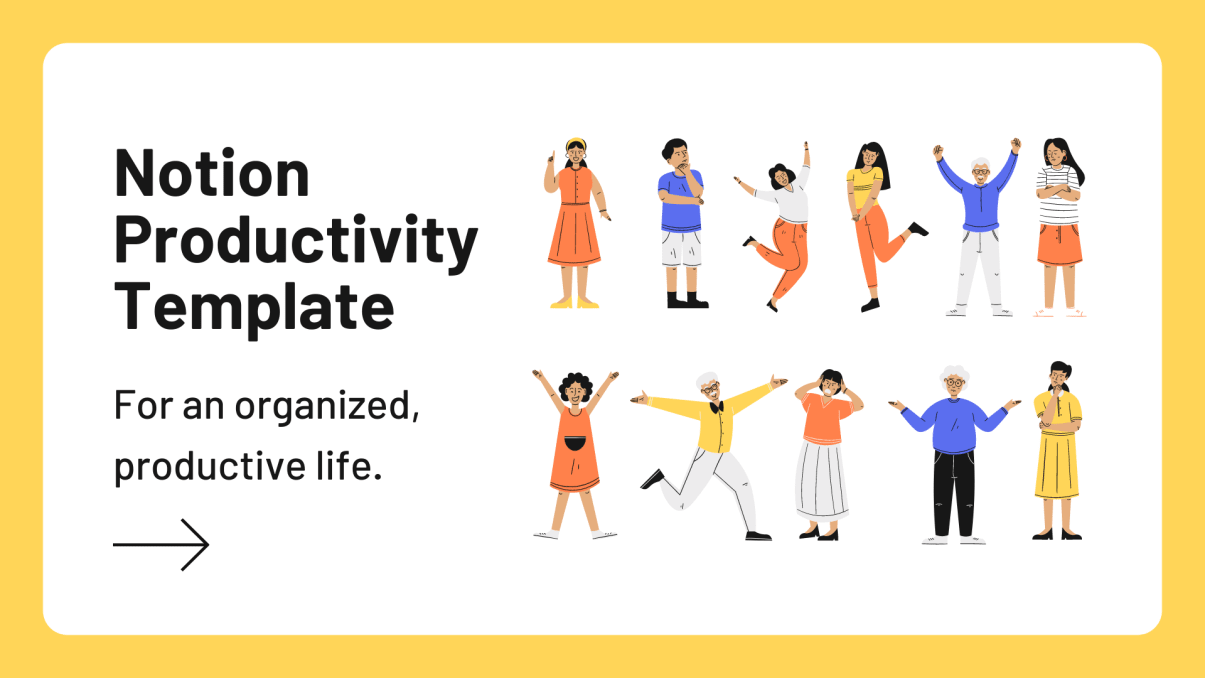 Notion Productivity Template | Supercharge Your Life