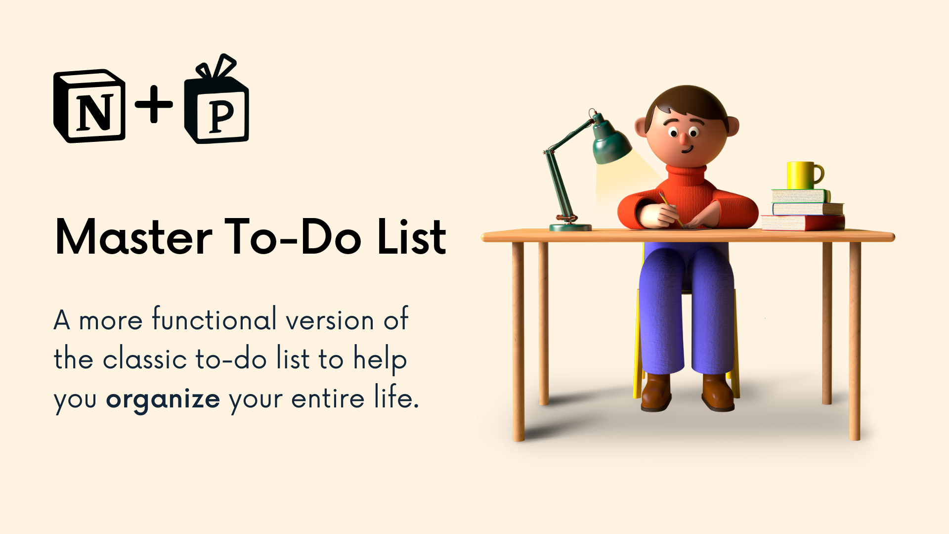 Prototion | Master To-Do List | Get Notion Template