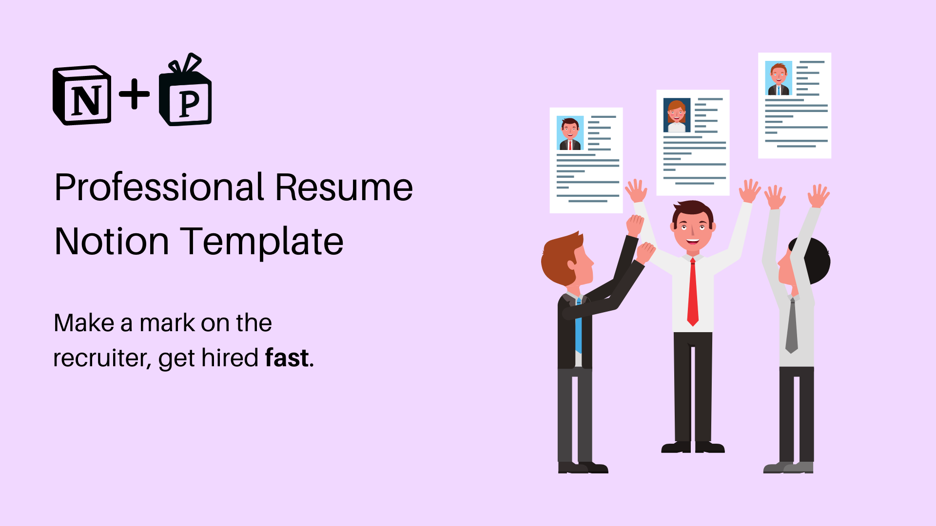 Resume Template | Ready-To-Use Notion CV For Success