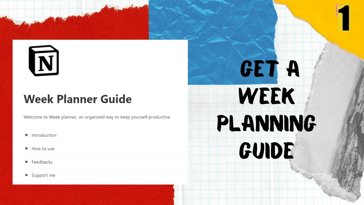 Ultimate Week Planner | Notion Template | Prototion