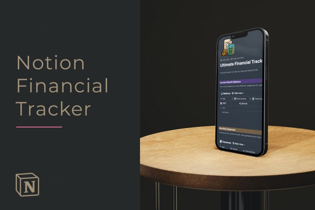 Ultimate Finance Tracker | Notion Templates | Prototion 