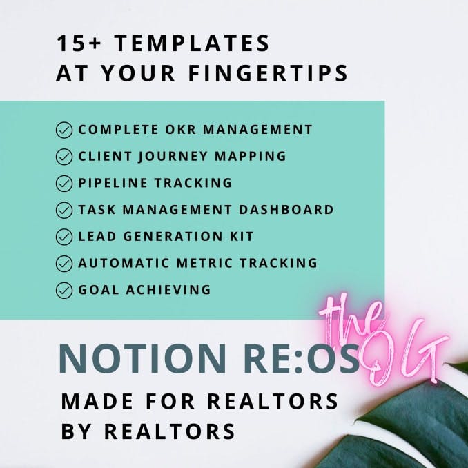 Prototion|Notion RE|Buy Notion Template