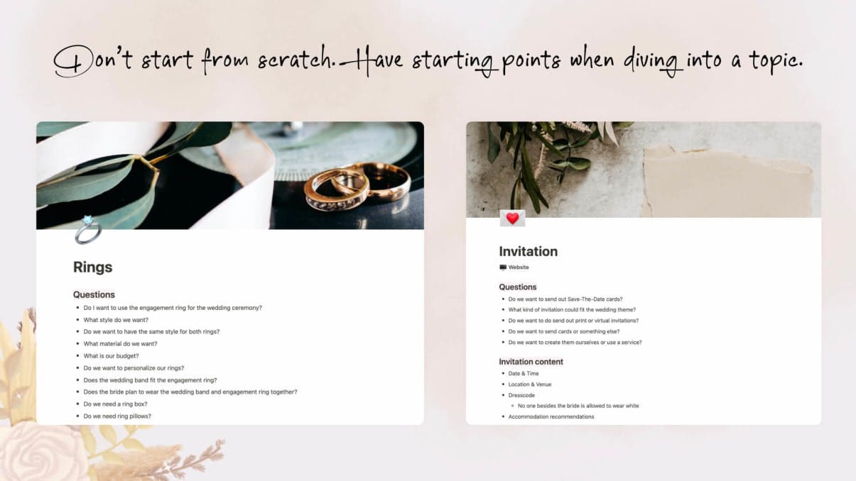 Magical Wedding Planner|Prototion|Buy this Notion Template