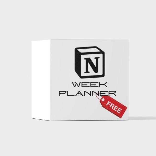 Notion Week Planner