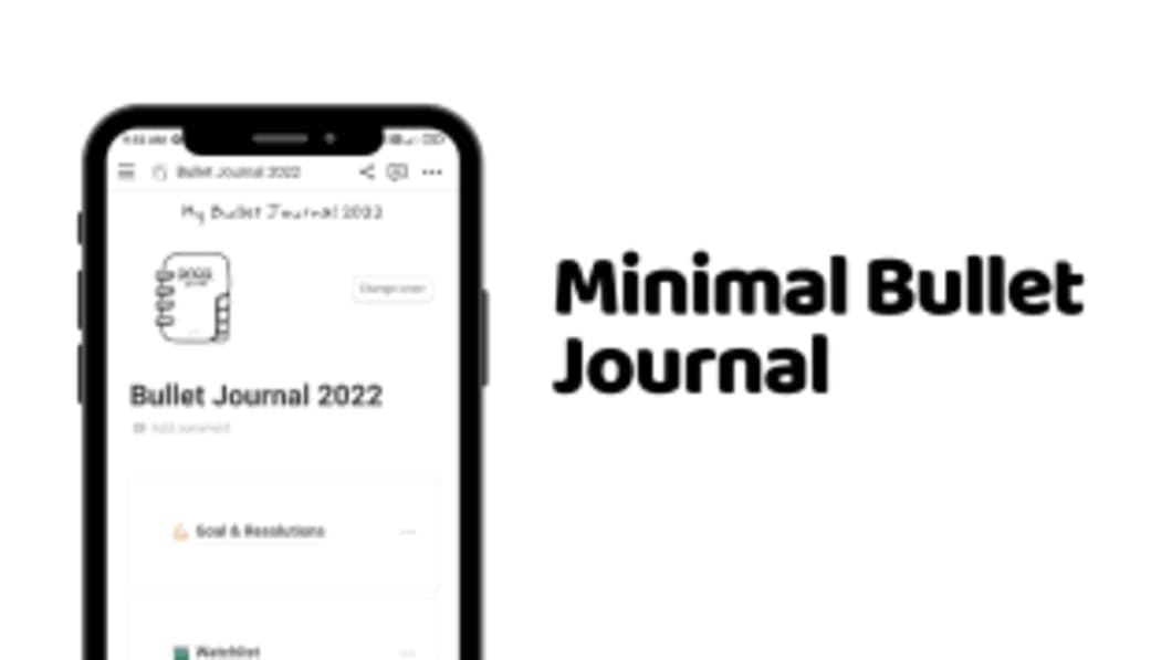Minimal Bullet Journal