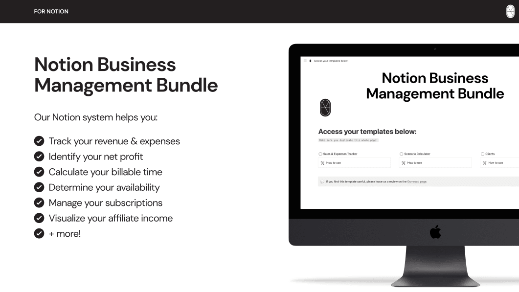 Notion Business Management Bundle