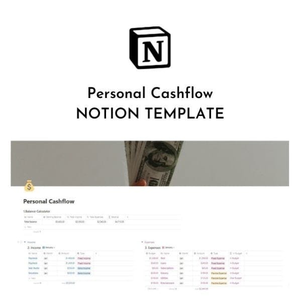 Personal Cash Flow