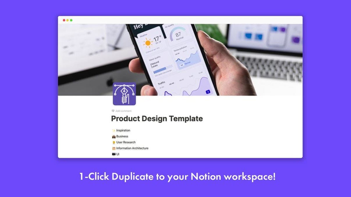 Notion Templates for Product Designers | Notion Template