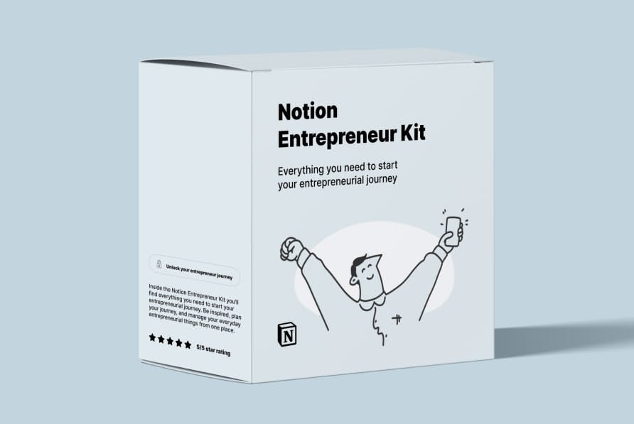 Notion Entrepreneur Kit