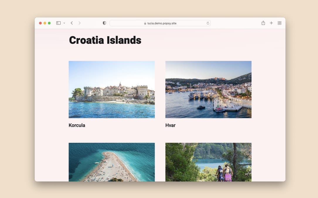 Website Template for Travel Agency | Notion Template