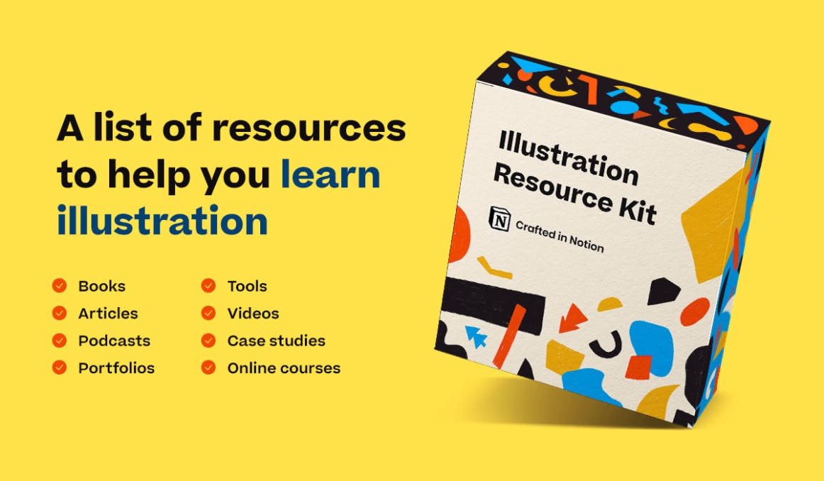 Illustration Resource Kit | Prototion | Buy Notion template