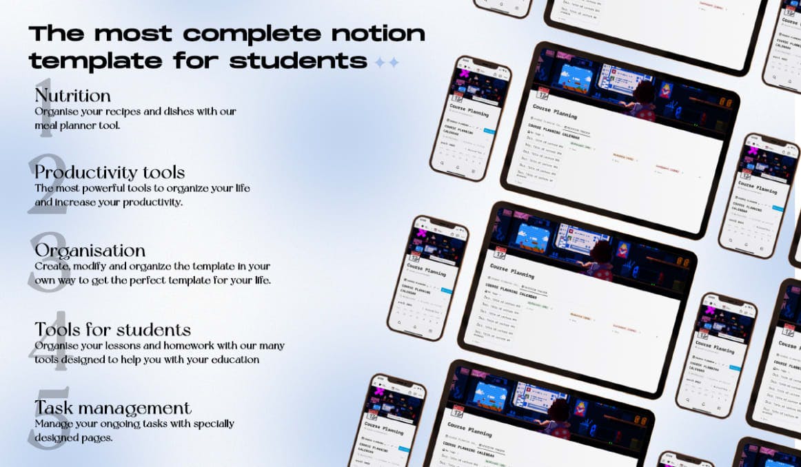 The Ultimate Student Notion Template | Prototion