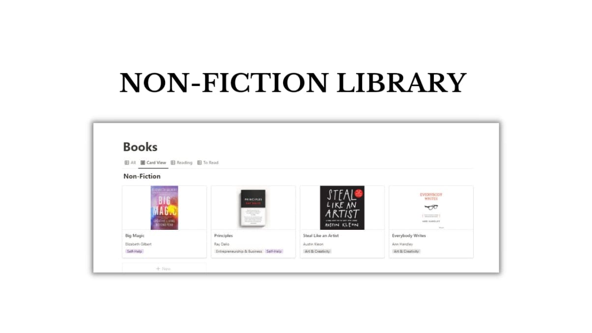 Notion Library | Prototion | Buy Notion Template