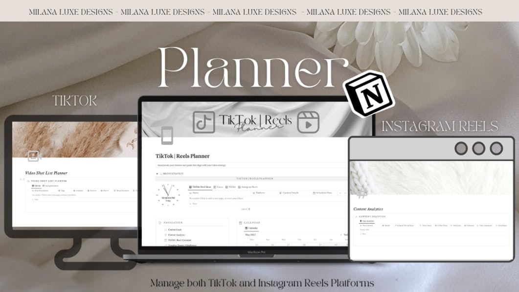 TikTok and Instagram Reels Planner