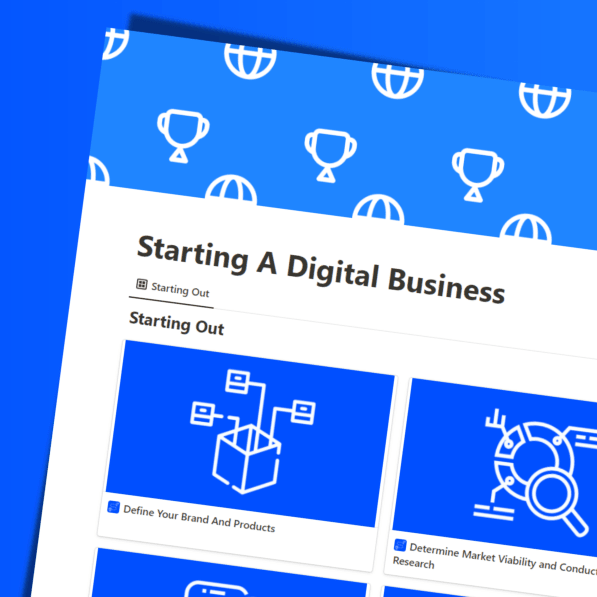 Starting A Digital Business Dashboard
