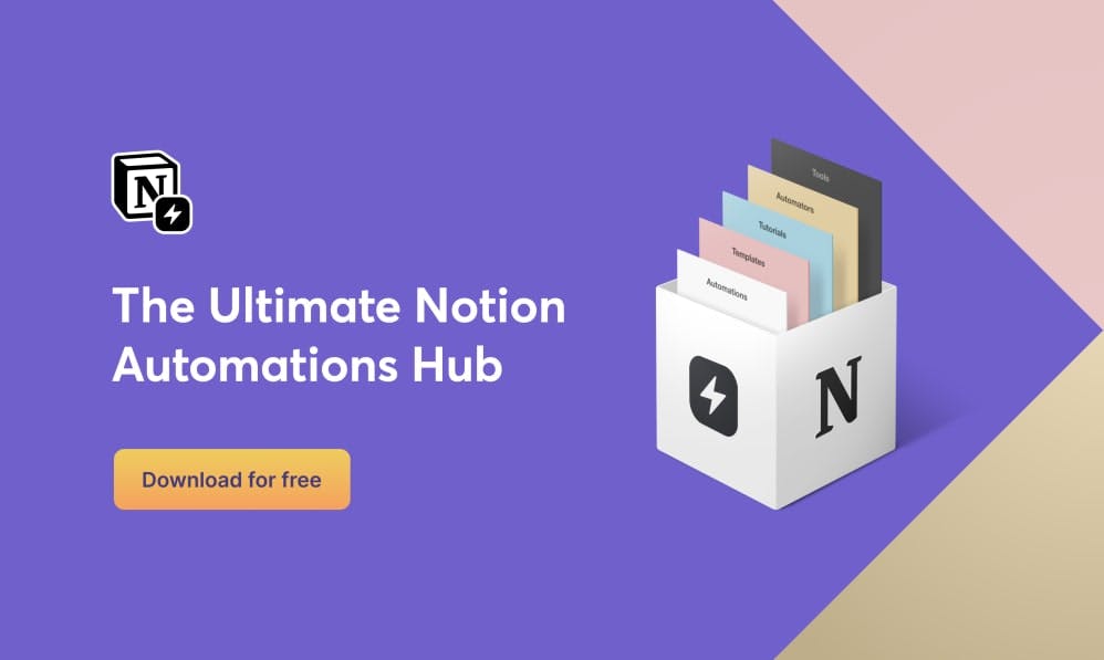 The Ultimate Notion Automations Hub