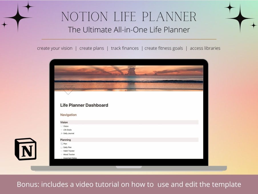 The Ultimate All-in-One Life Planner | Prototion