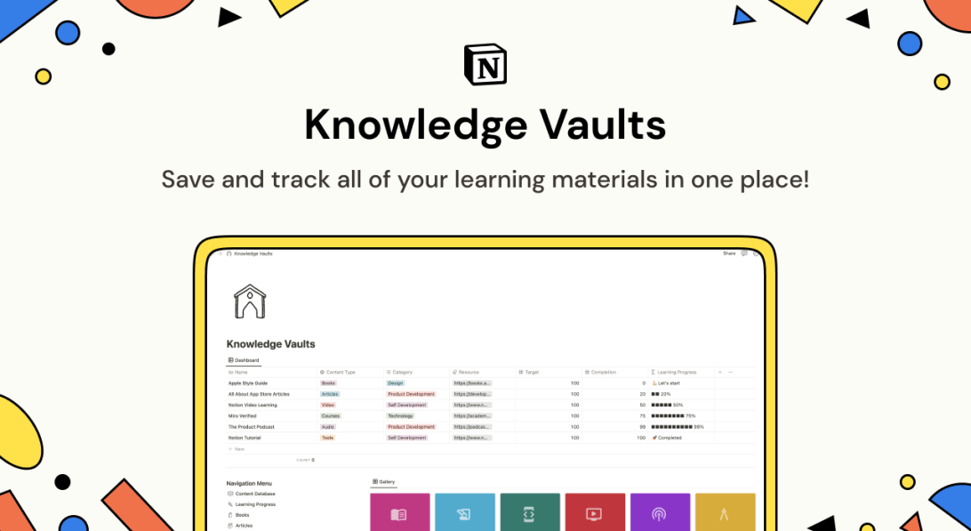  Notion Knowledge Vaults