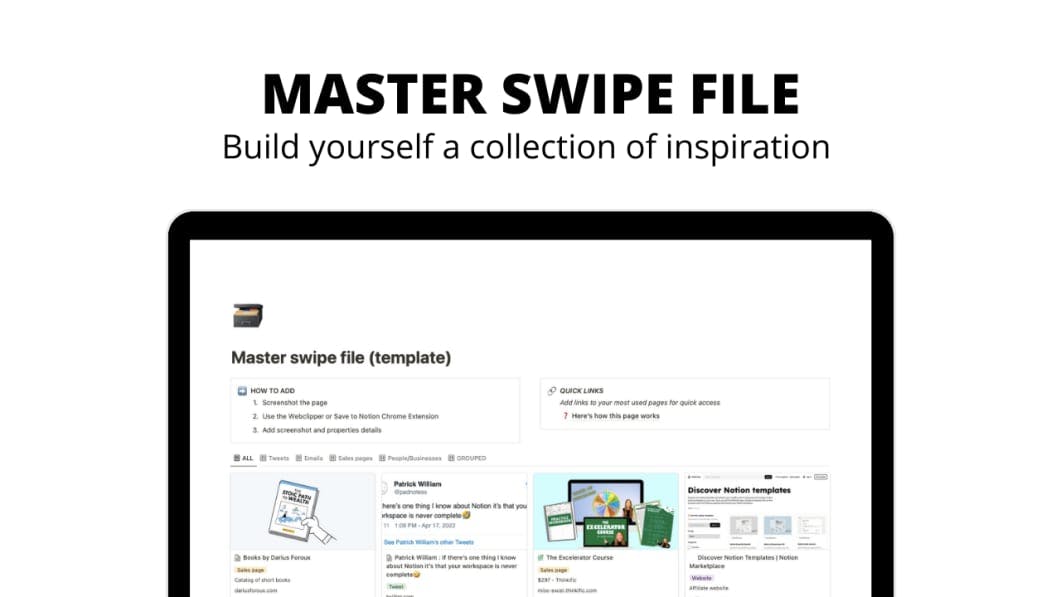 Master Swipe File