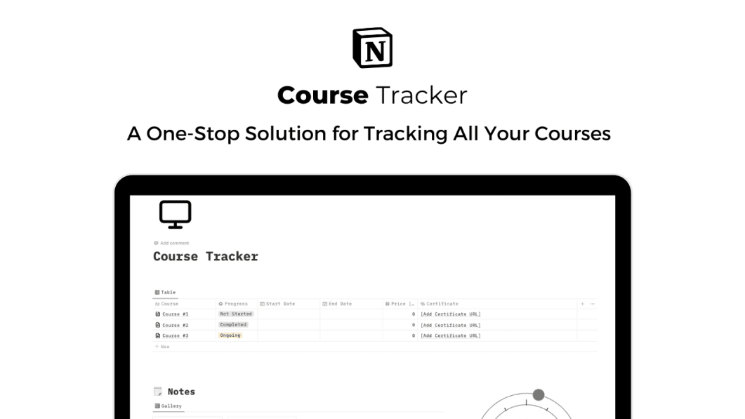 Course Tracker