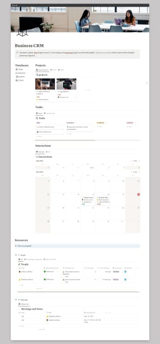 Business CRM | Prototion | Buy Notion Template