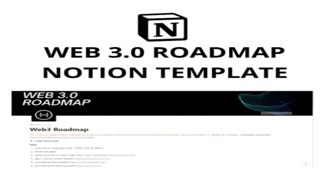 Web3 Roadmap