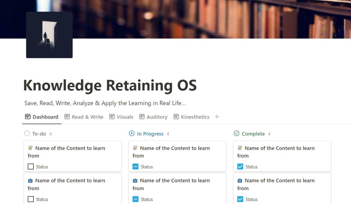 Knowledge Retaining OS | Prototion | Buy Notion Template