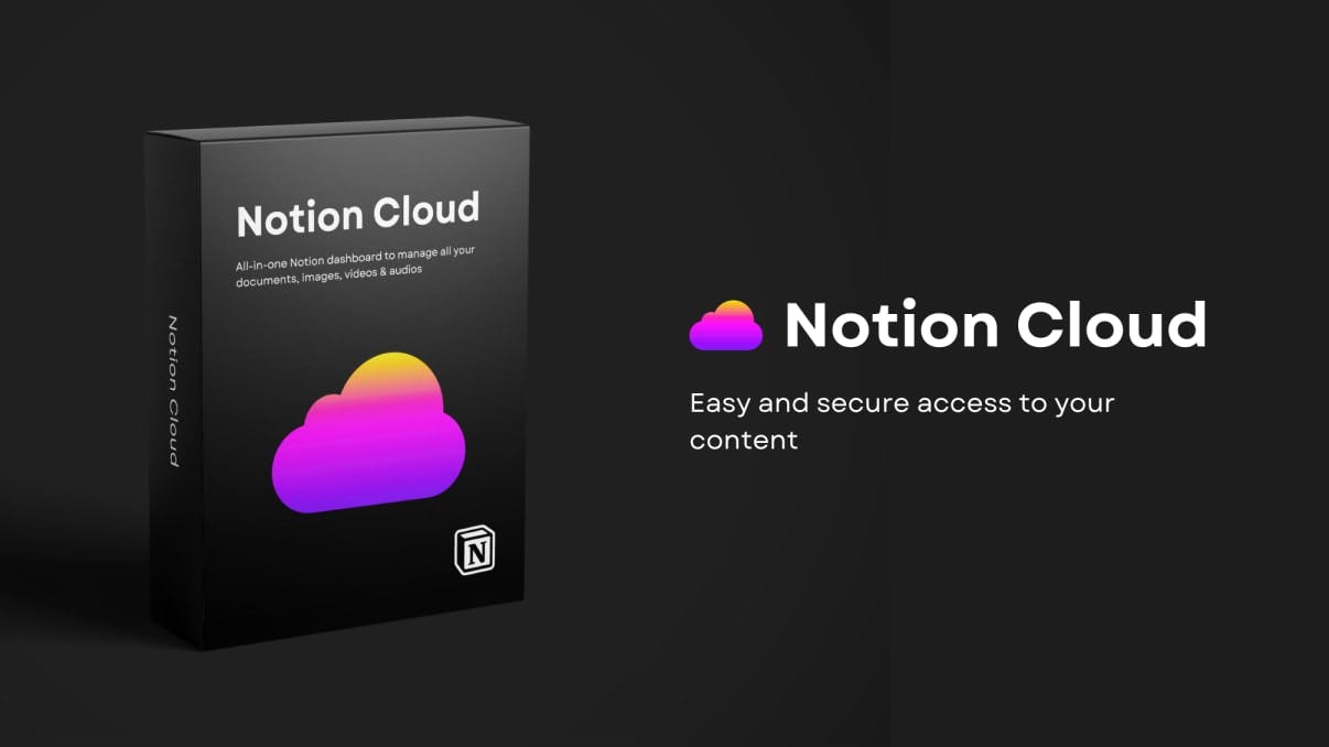 ⛅Notion Cloud | Prototion | Buy Notion template