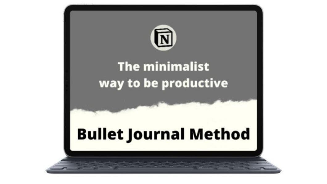 Minimalist Bullet Journal Template