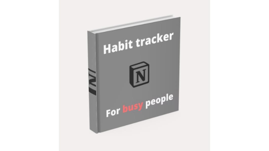 Simple Notion Habit Tracker