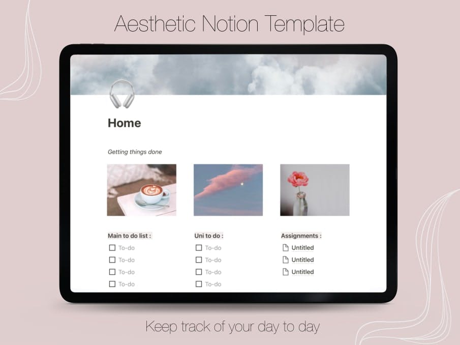 Aesthetic Notion Template | Prototion | Buy Notion Template