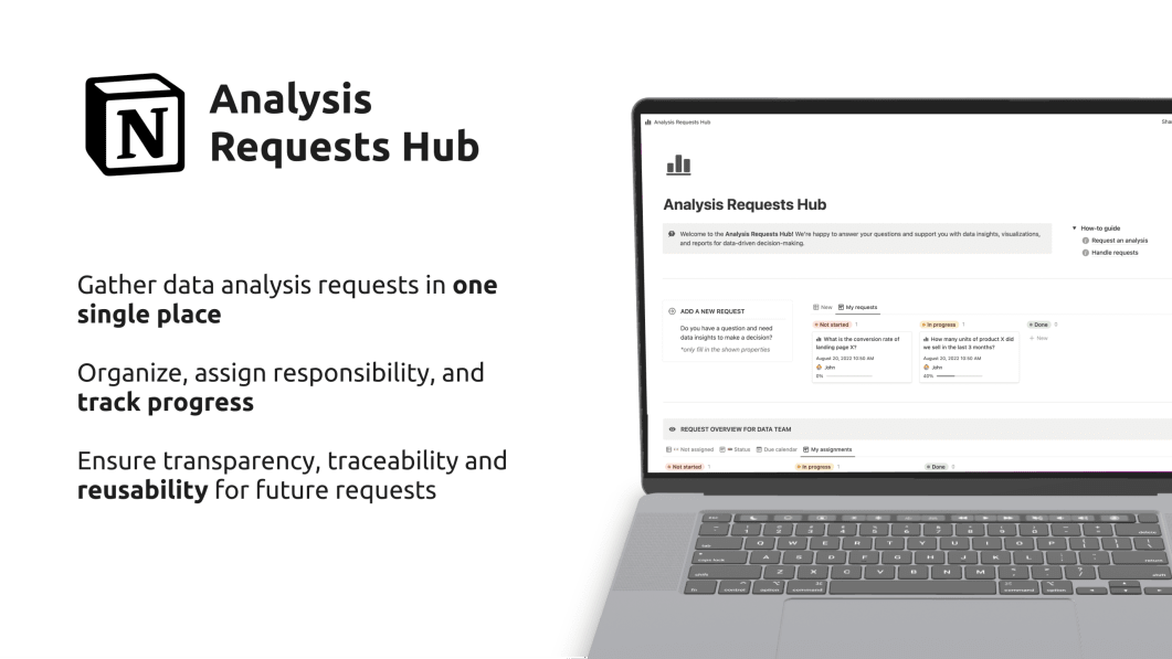 Analysis Requests Hub