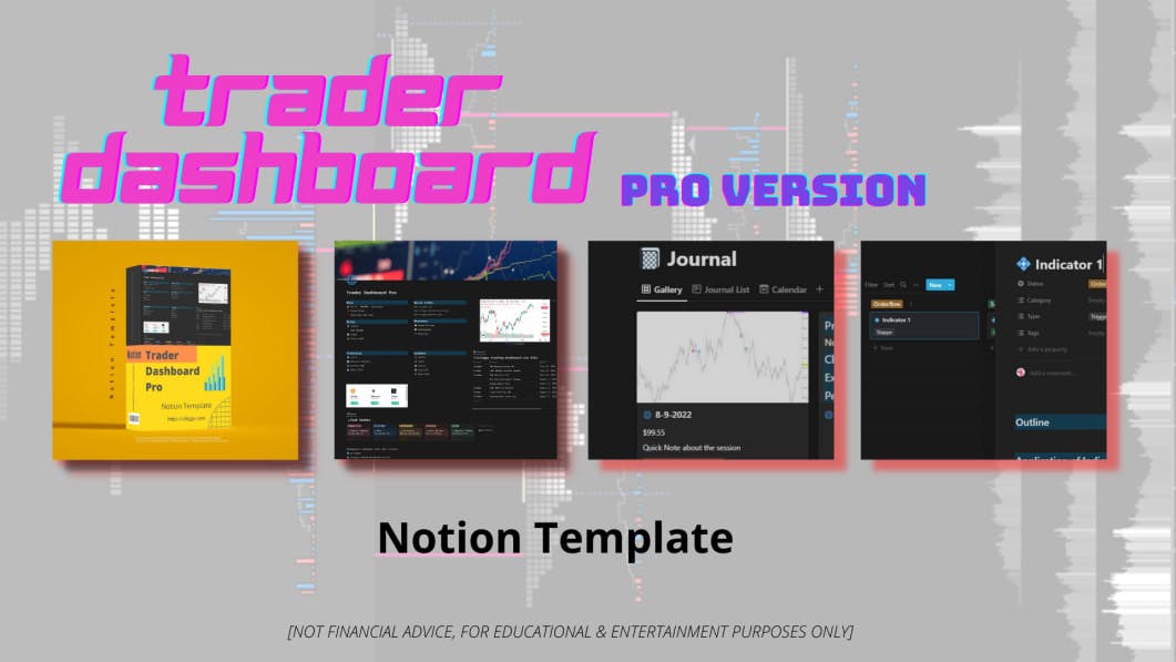 Trader Business Dashboard Pro Template
