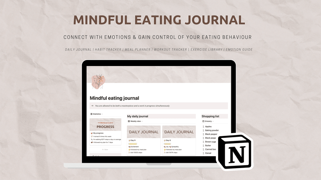 Mindful Eating Journal