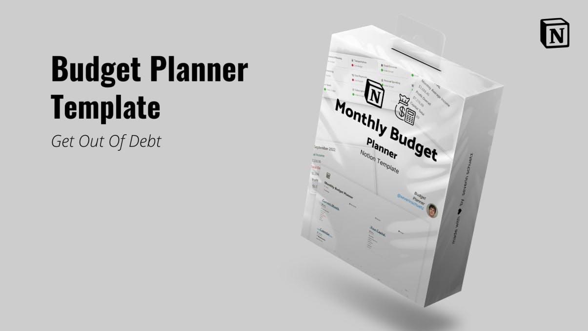 Monthly Budget Planner | Prototion | Buy Notion Template
