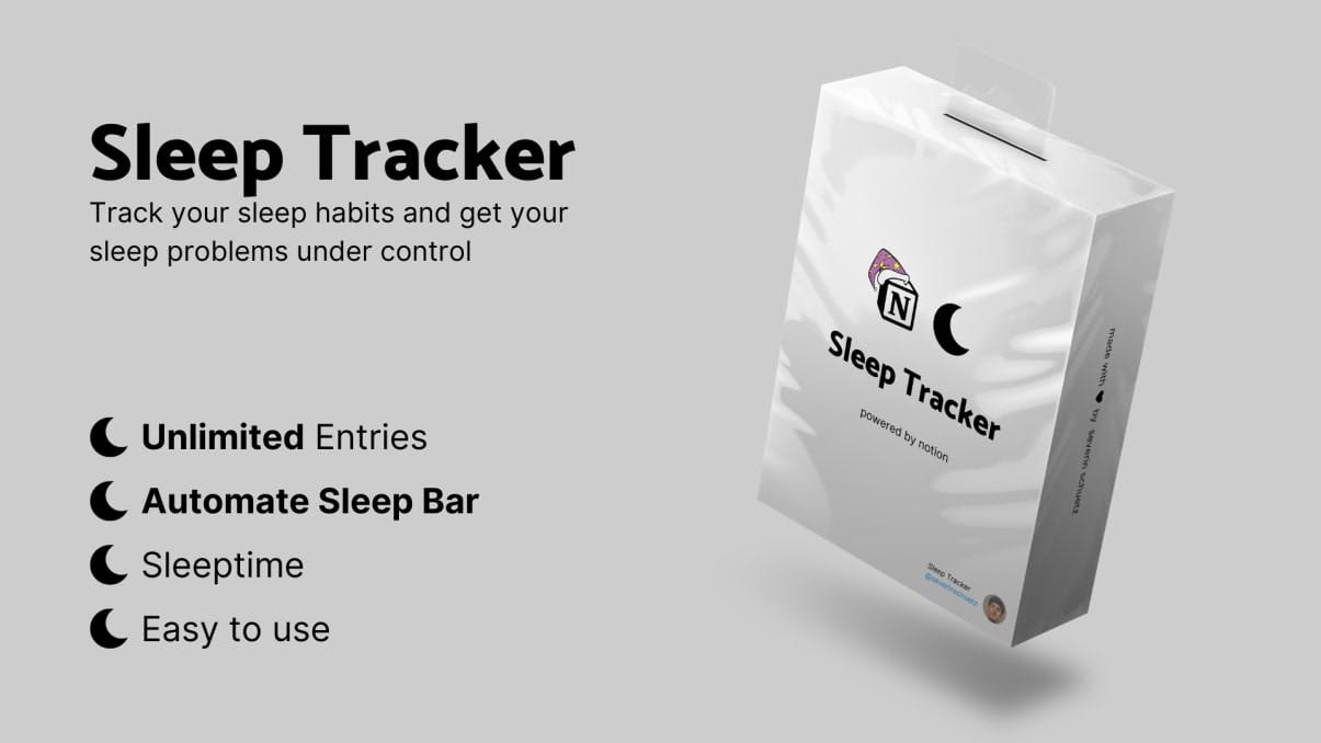 Sleep Tracker | Prototion | Get Noton Template