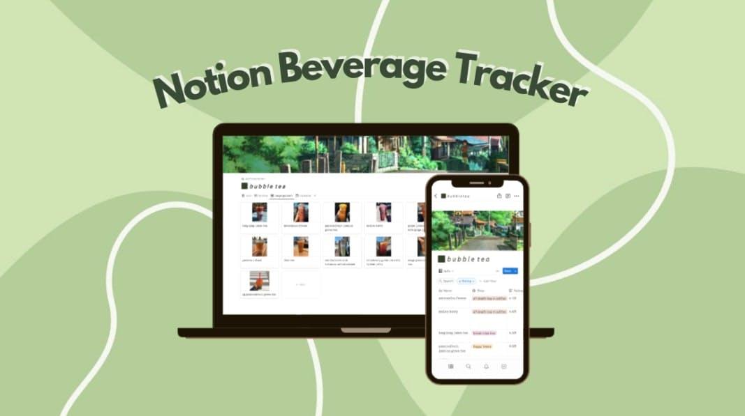 Notion Beverage Tracker