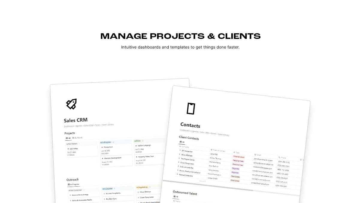 Agency Kit | Prototion | Buy Notion Template