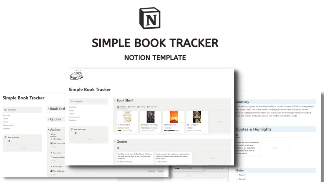 Simple Book Tracker