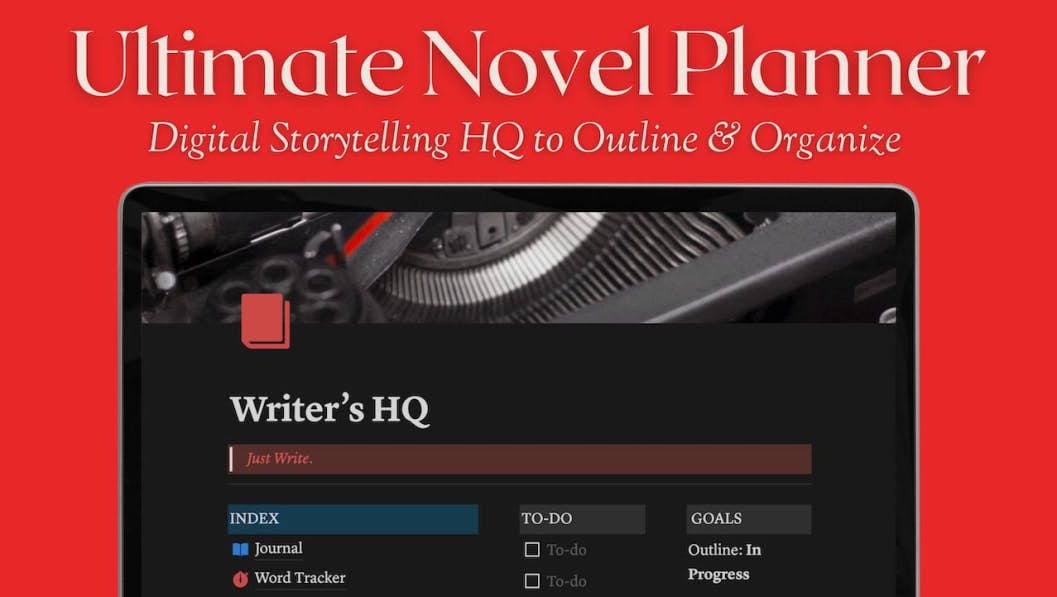 Writers Ultimate Notion Template