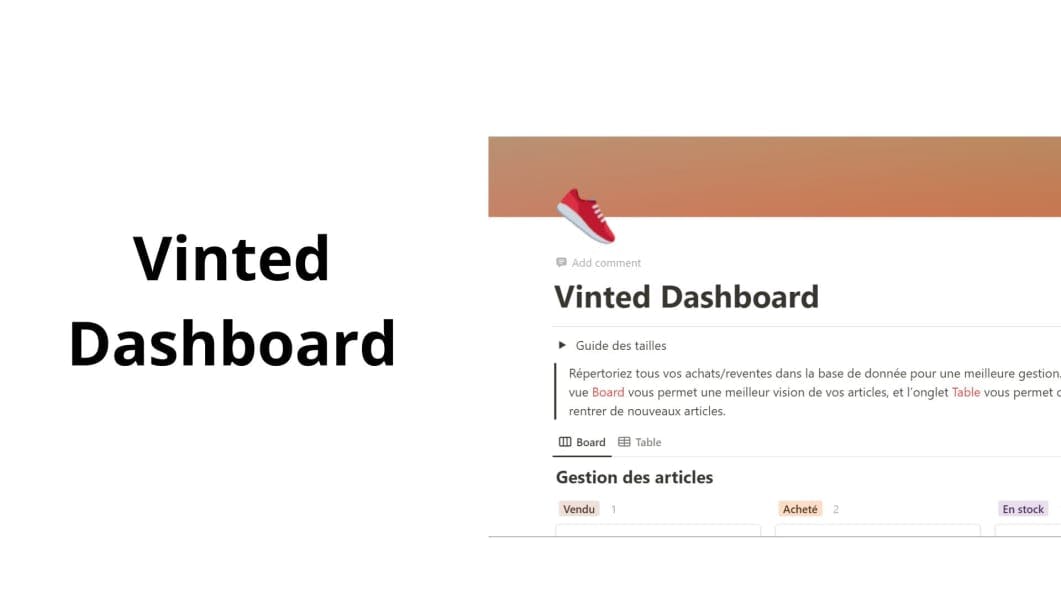 Vinted Dashboard