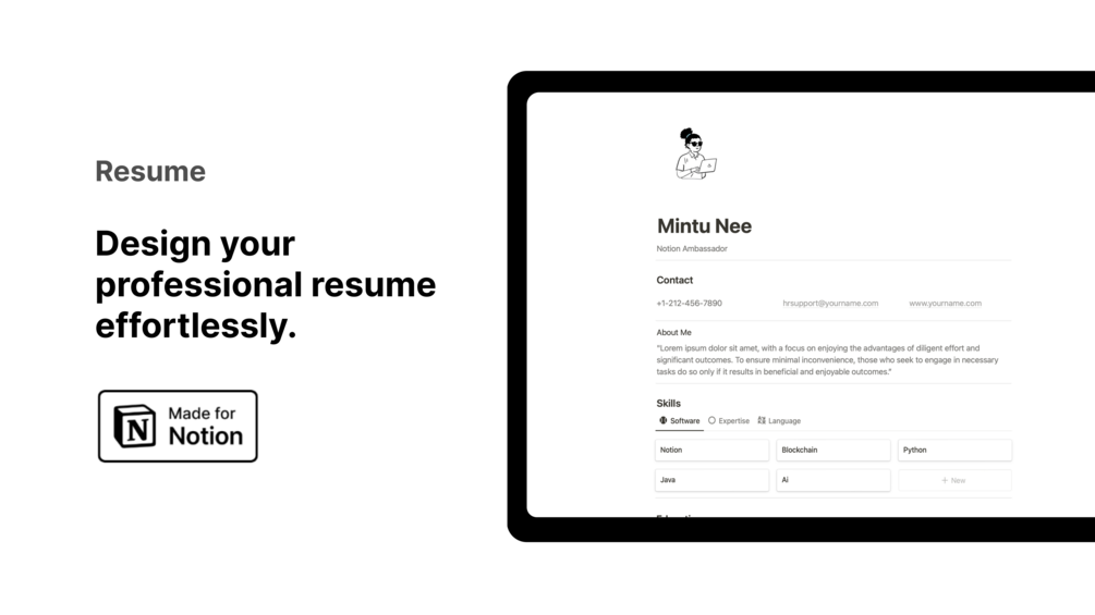 Professional Resume