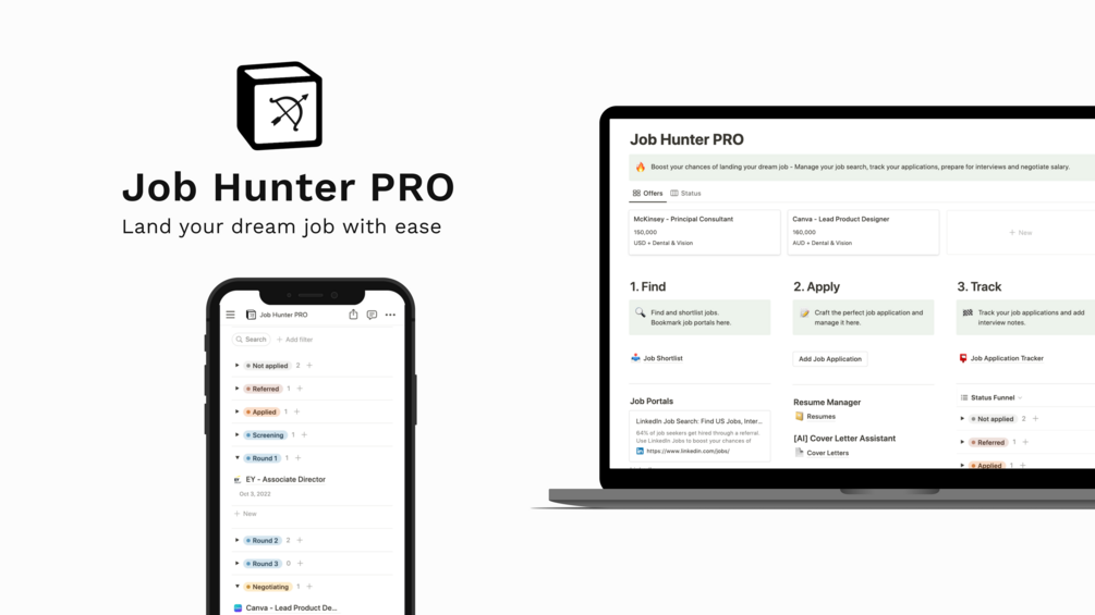 Job Hunter PRO for Notion