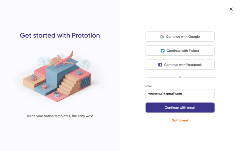 Login to Prototion